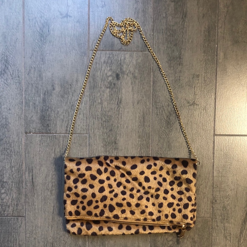 Leopard Print Crossbody